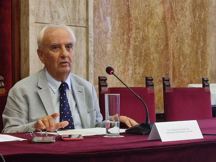 El subdelegado del Gobierno en Almería, Manuel de la Fuente