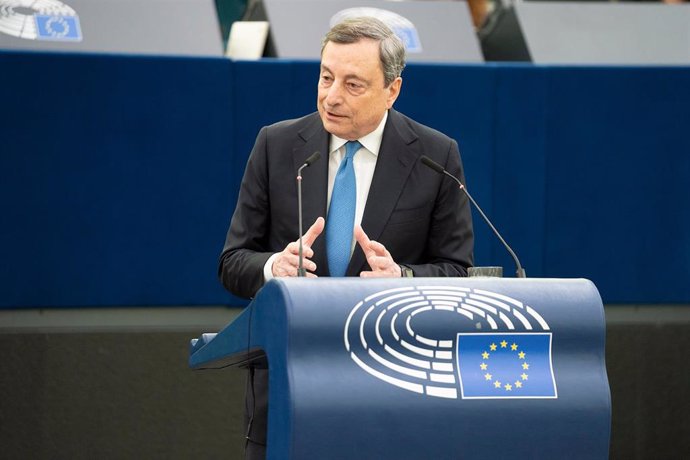 Archivo - El primer ministro italiano, Mario Draghi.