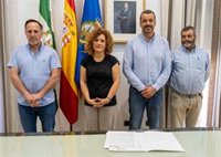 Diputación de Huelva firma un convenio con varios municipios en el marco del proyecto Firepoctep