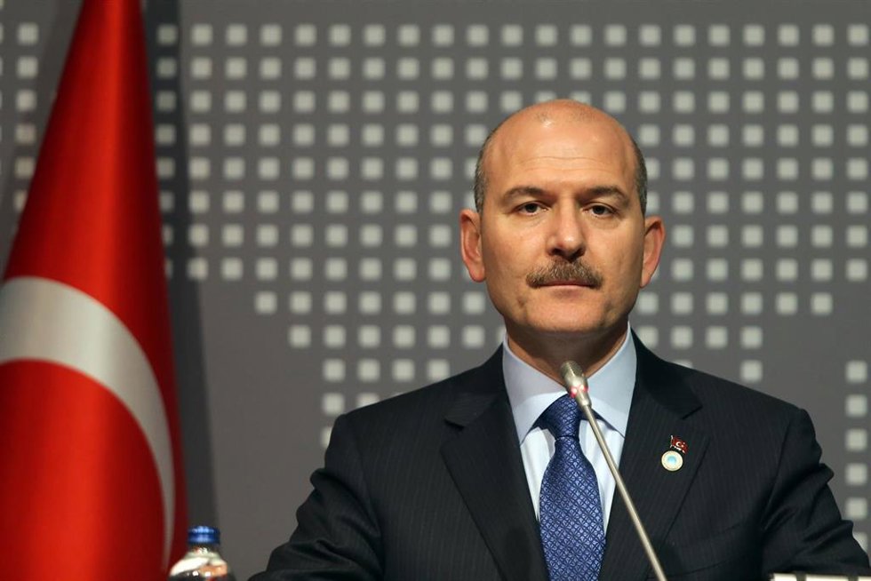 Archivo - El ministro del Interior turco, Suleyman Soylu