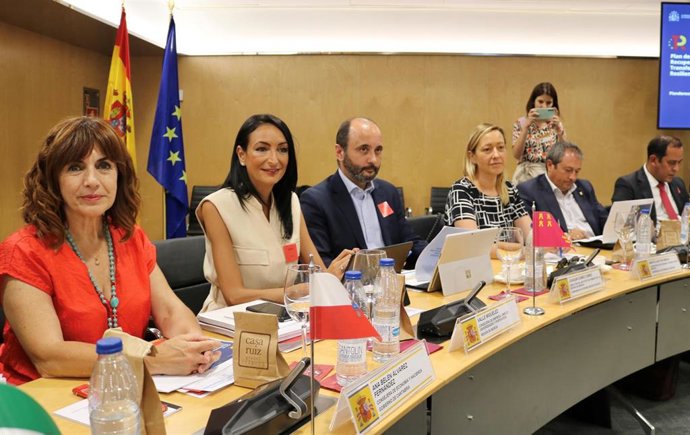 La consejera de Empresa, Empleo, Universidades y Portavocía, Valle Miguélez, en la Conferencia Sectorial para la Mejora Regulatoria y el Clima de Negocios