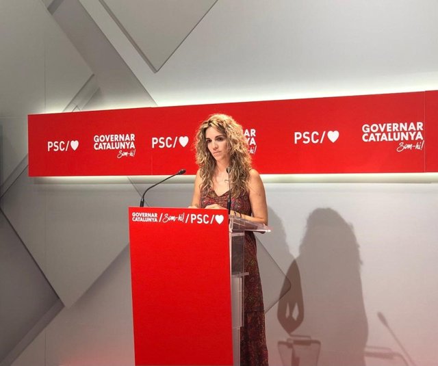 La portaveu del PSC, Elia Tortolero