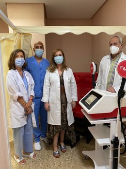 Equipo médico de Medicina Física y Rehabilitación