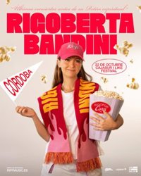 Rigoberta Bandini es la primera confirmación del 'IX Cajasur I Like Festival', que se celebrará en Córdoba en octubre