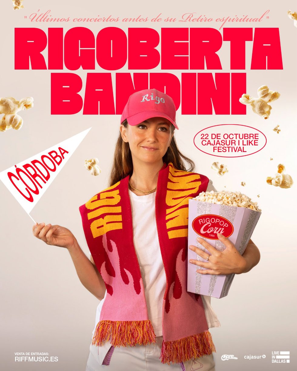 Rigoberta Bandini es la primera confirmación del 'IX Cajasur I Like Festival', que se celebrará en Córdoba en octubre