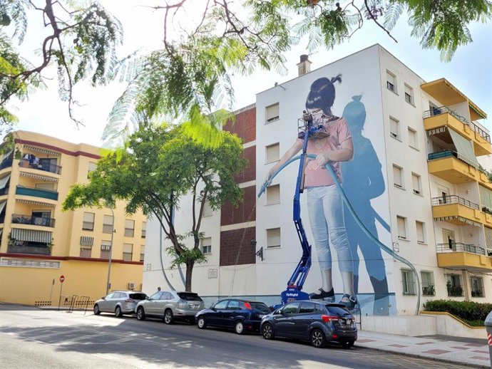 Estepona Inicia Un Plan De Restauración De La Ruta De Murales Artísticos Para Garantizar Su Conservación