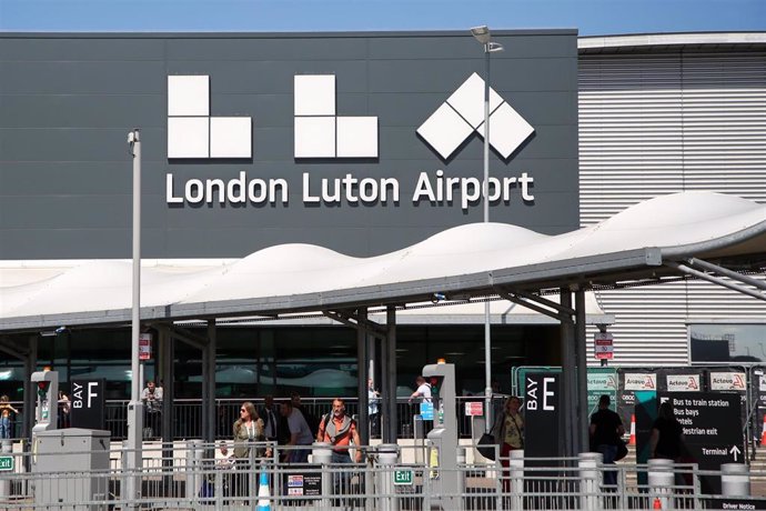 Aeropuerto de Londres-Luton, en Reino Unido