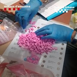 Droga sinttica confiscada