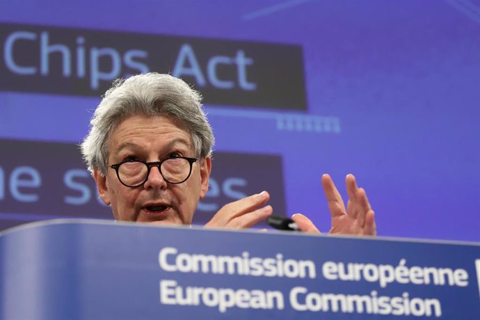 Archivo - El comisario europeo de Mercado Interior, Thierry Breton.