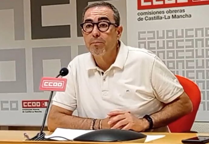 El secretario regional de CCOO, Paco de la Rosa.