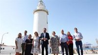 PSOE rechaza la torre del puerto de Málaga y advierte que su construcción sería "un atentado patrimonial irreversible"