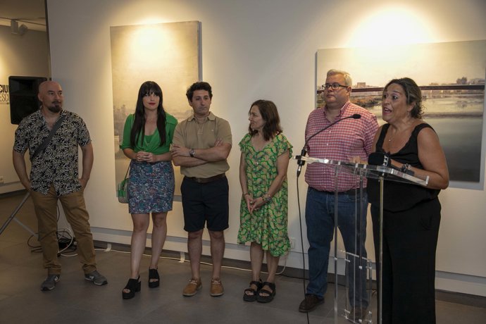 Navajas en la inauguración de 'Ciudad Escondida'