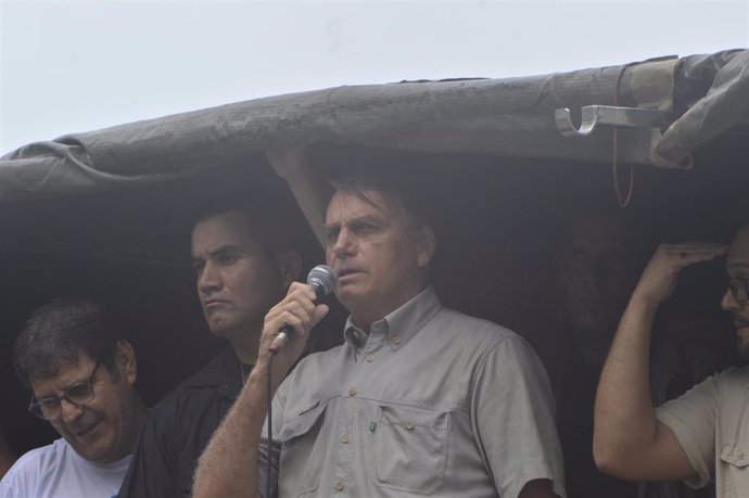 El presidente de Brasil, Jair Bolsonaro.