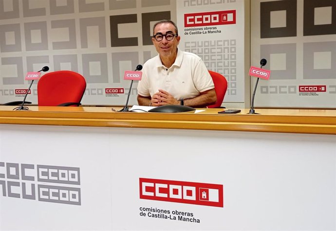 El secretario regional de CCOO, Paco de la Rosa.