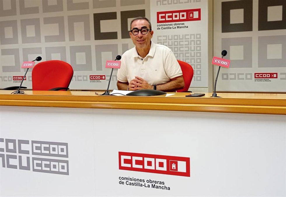 El secretario regional de CCOO, Paco de la Rosa.