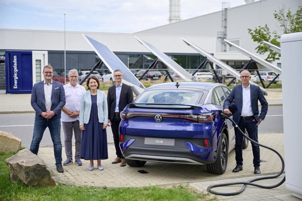 Inauguración de la planta de recarga rápida en Sajonia