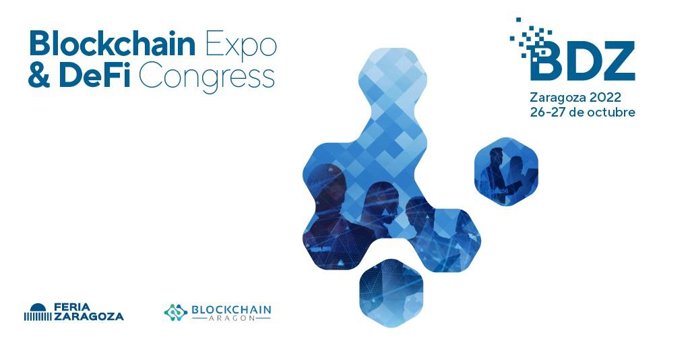 Más de 50 expertos de las principales empresas y entidades del sector acuden al Blockchain Expo & DeFi Congress, en el Palacio de Congresos de Zaragoza, en octubre.