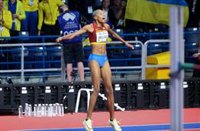Yulimar Rojas no da opciones y suma su tercer oro mundial en triple salto