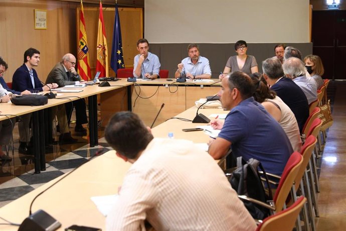 La reunión ha tenido lugar en Zaragoza.