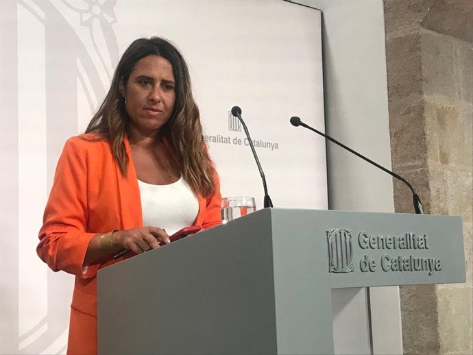 La portaveu del Govern, Patrícia Plaja