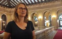 Serret (ERC) expresa su apoyo a Anna Gabriel y desea que viva en "plena libertad"