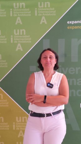 La profesora del curso y catedrática experta en Ingeniería de telecomunicaciones, M Carmen Aguayo