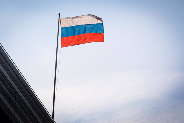 Archivo - Una bandera de Rússia