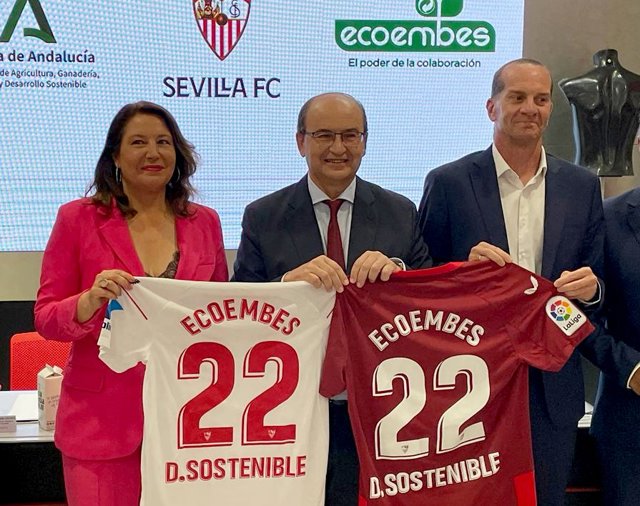 La Junta, el Sevilla FC y Ecoembes se unen para "impulsar el reciclaje" en Andalucía.