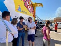 Celma (PP) pide más medios aéreos al Miteco para hacer frente al incendio de Ateca
