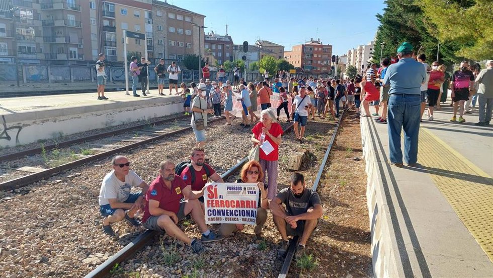 El último servicio ferroviario entre Aranjuez y Cuenca
