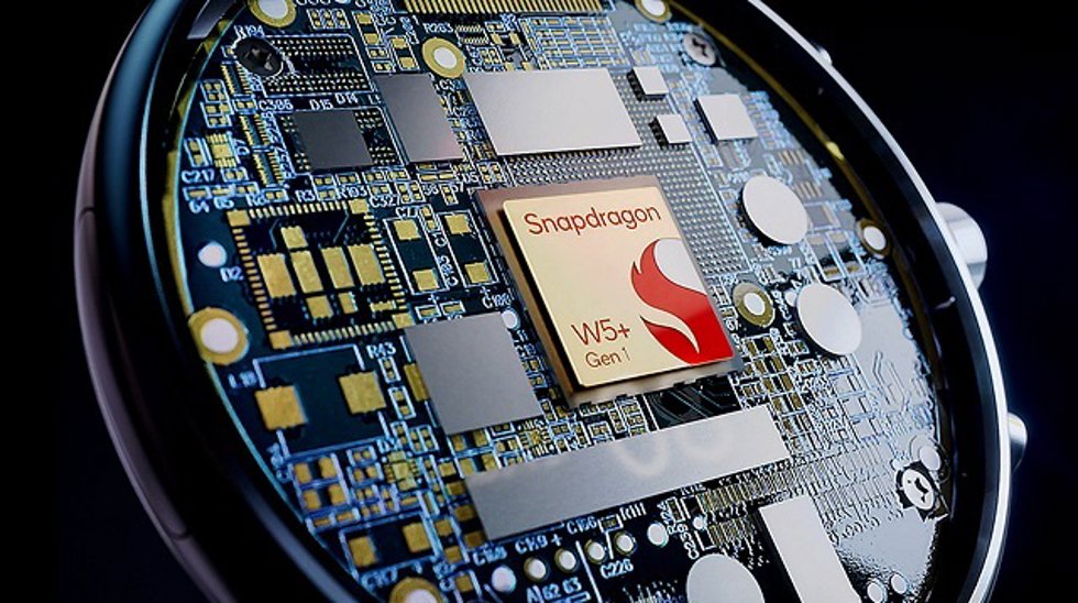 Procesador Snapdragon W5+ Gen 1 en un reloj inteligente