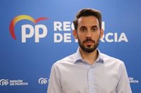 PP: "Gracias a López Miras miles de jóvenes recibirán el Bono de Alquiler, a los que ha dejado tirados Pedro Sánchez"