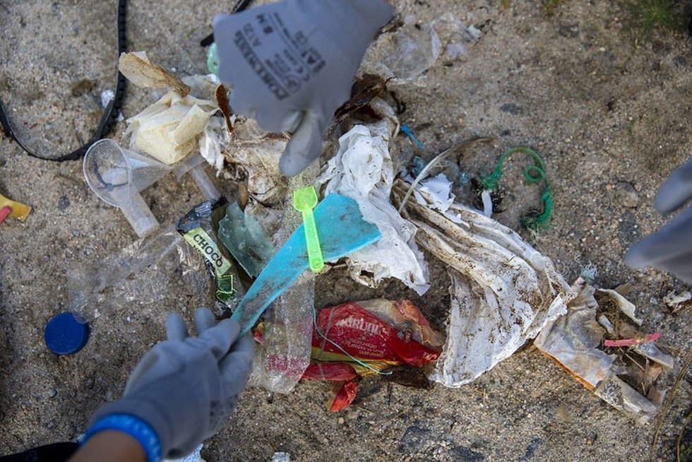 Miles de toneladas de basura encontradas en los espacios naturales