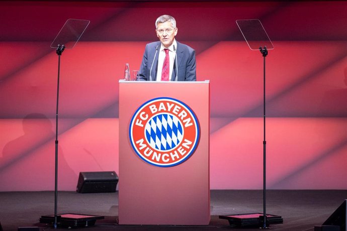 Archivo - Herbert Hainer, presidente del Bayern de Múnich