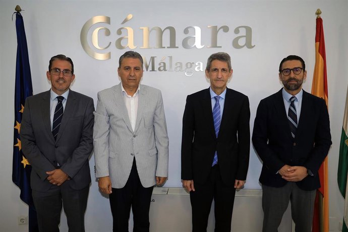 Visita Institucional A La Cámara De Comercio De Málaga