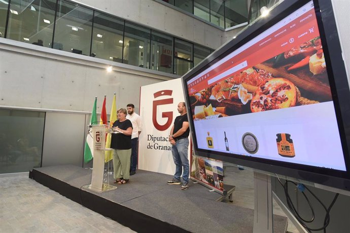 Presentación de la tienda online de la marca Sabor Granada.