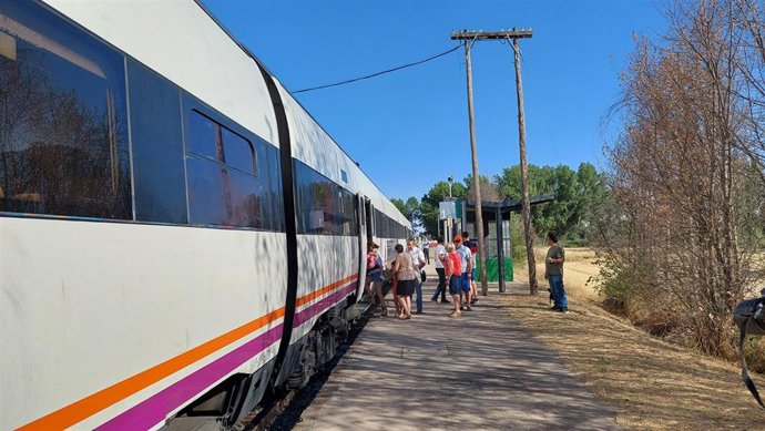 Línea tren Madrid-Cuenca-Valencia.