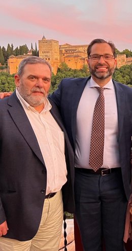 Los doctores Carnero Pardo y Romero Imbroda