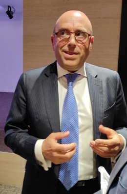 El consejero delegado de Cajasur, Joseba Barrena.