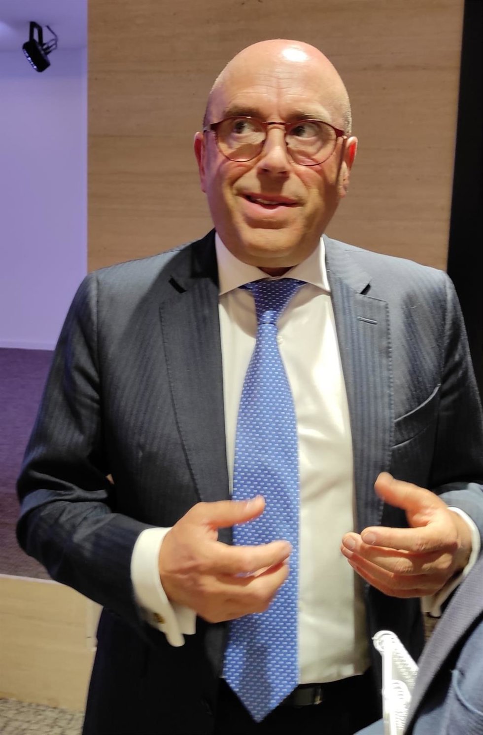 El consejero delegado de Cajasur, Joseba Barrena.