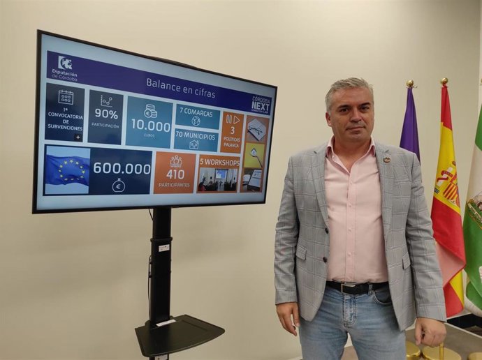 El delegado de Programas Europeos de la institución provincial, Víctor Montoro.