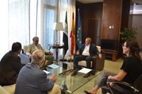 Subirats valora el acuerdo sobre financiación entre la Junta y la UEx y destaca su papel en cooperación transfronteriza