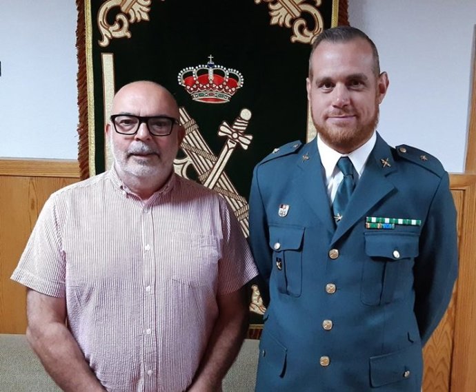 Miguel Latorre (I) e Isaias Galache (D).