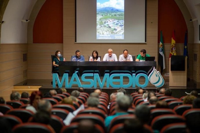 Reunión de la Junta General de socios del Consorcio MásMedio de la Diputación de Cáceres