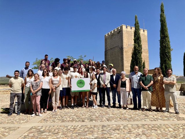 Participantes en el campo de voluntariado arqueológico