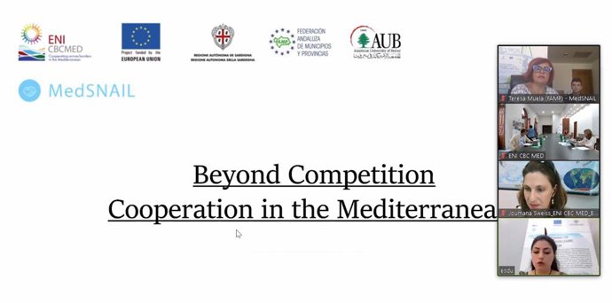 La FAMP presenta su experiencia sobre el MedSNAIL en un acto sobre cooperación agroalimentaria en el Mediterráneo.