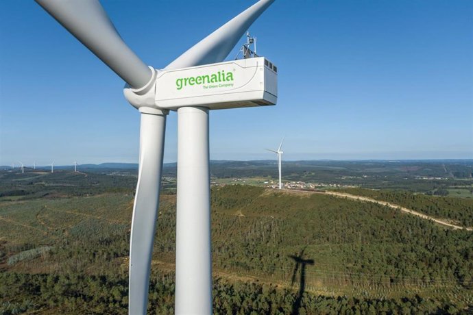 Archivo - Aerogenerador de Greenalia.