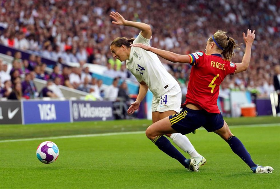 La capitana de la selección española femenina Irene Paredes