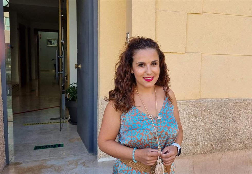 Manuela Aránega en los Cursos de Verano de la UNIA 2022 en Málaga.