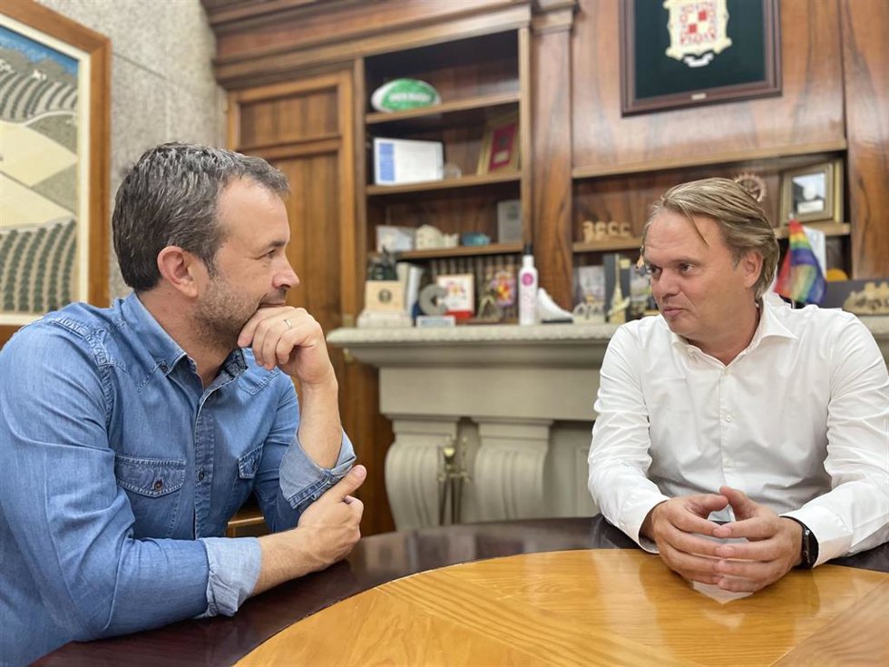 Julio Millán y Etienne Strijp.